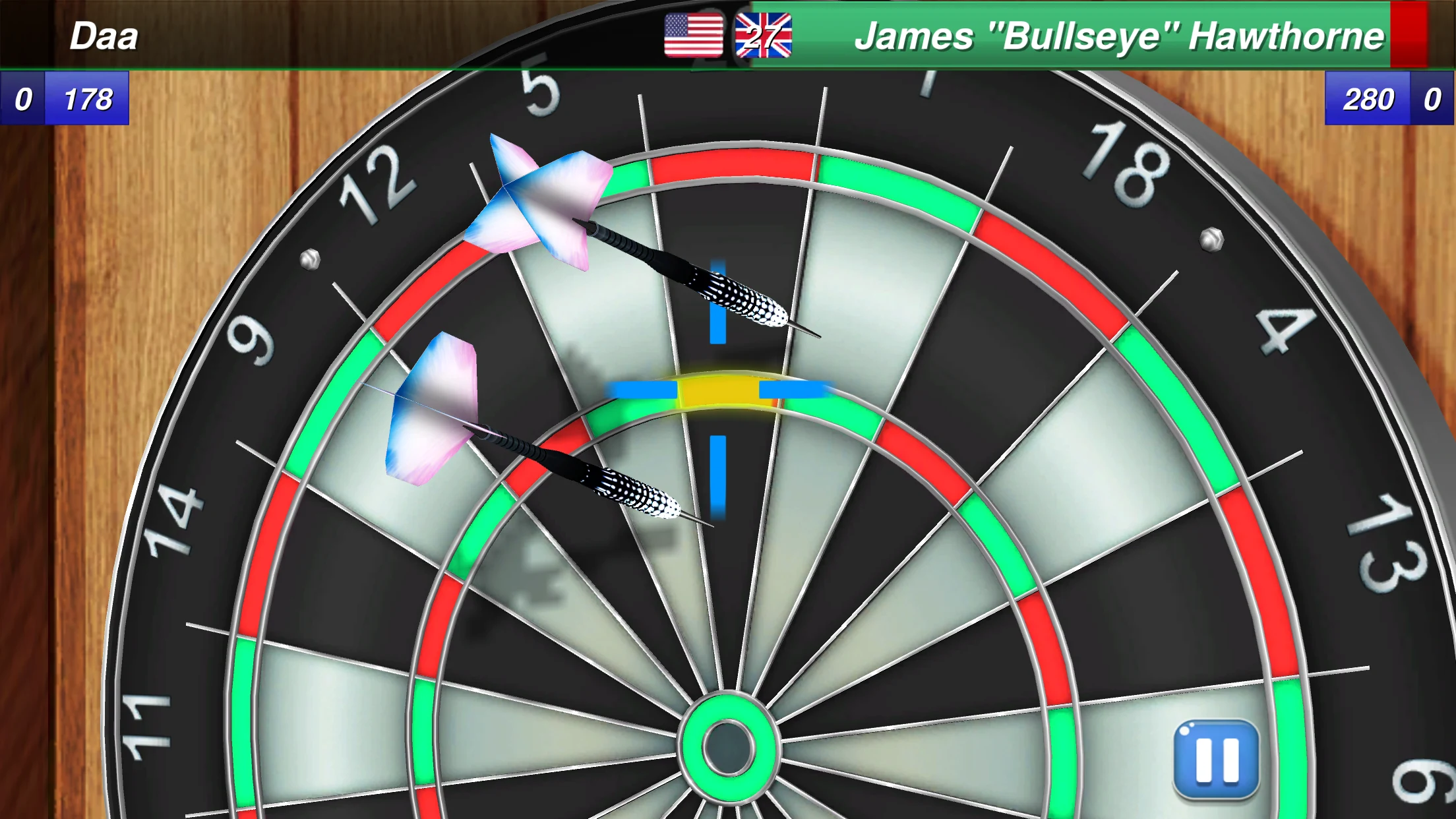 Darts 501 & more 3d pro club screenshot
