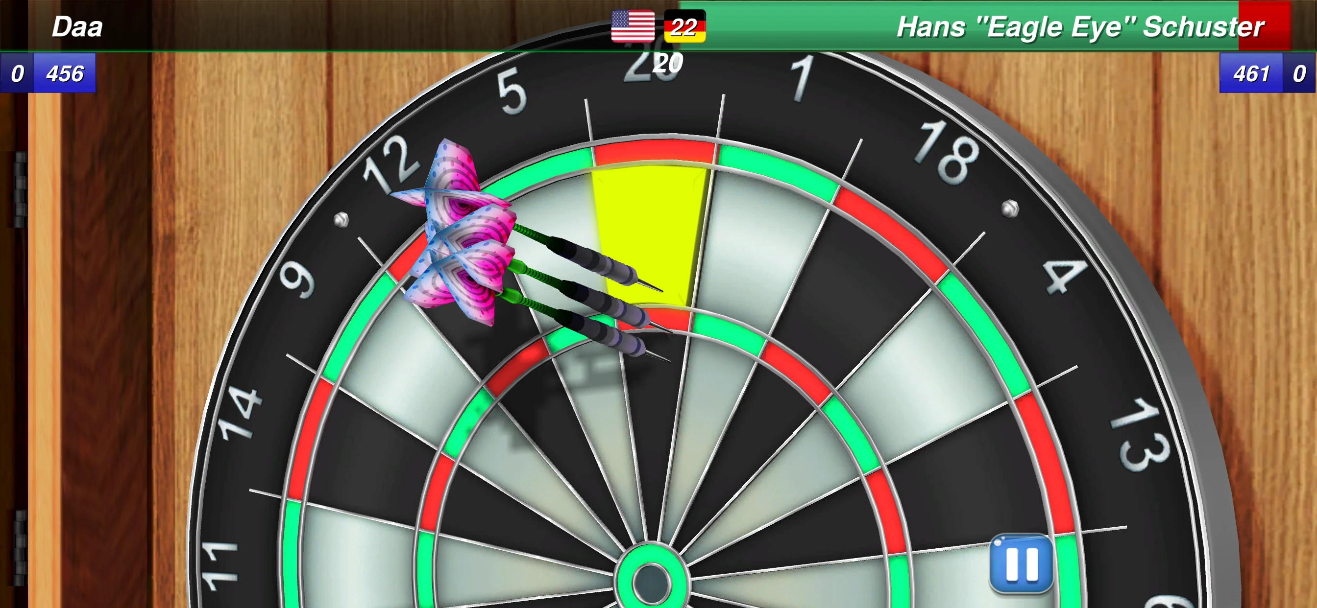 Darts 501 & more 3d pro club screenshot