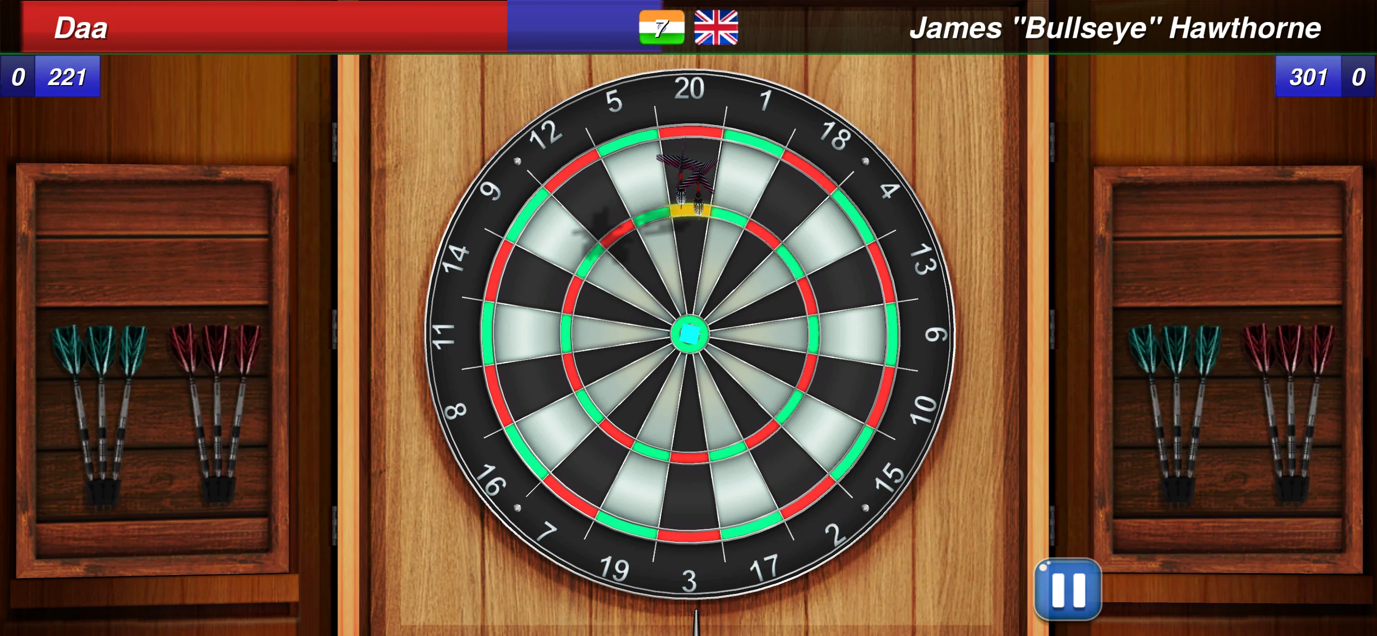 Darts 501 & more 3d pro club screenshot
